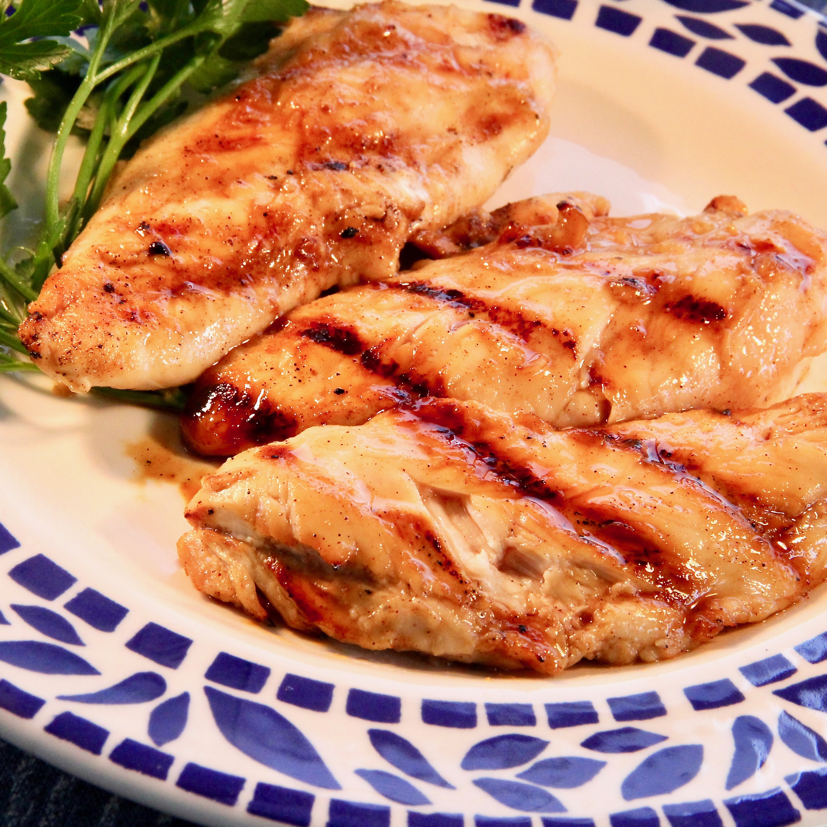 Apple Honey Glazed Chicken image