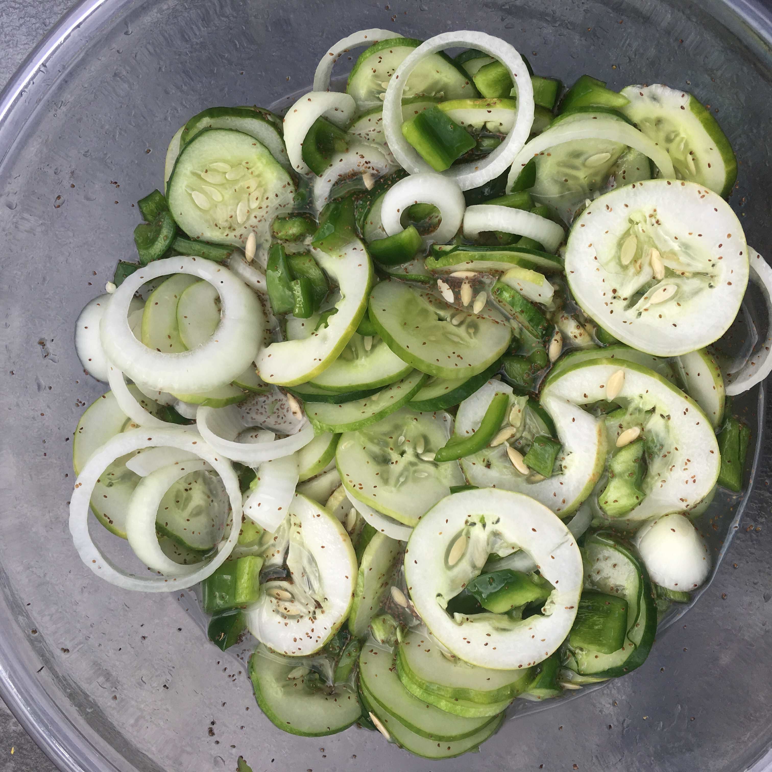 Grandma's Cucumber and Onion Salad_image