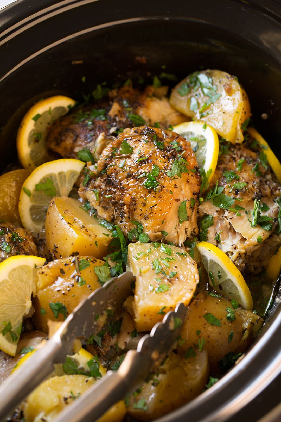 Greek Lemon-Garlic Chicken Thighs and Potatoes Recipe | Allrecipes