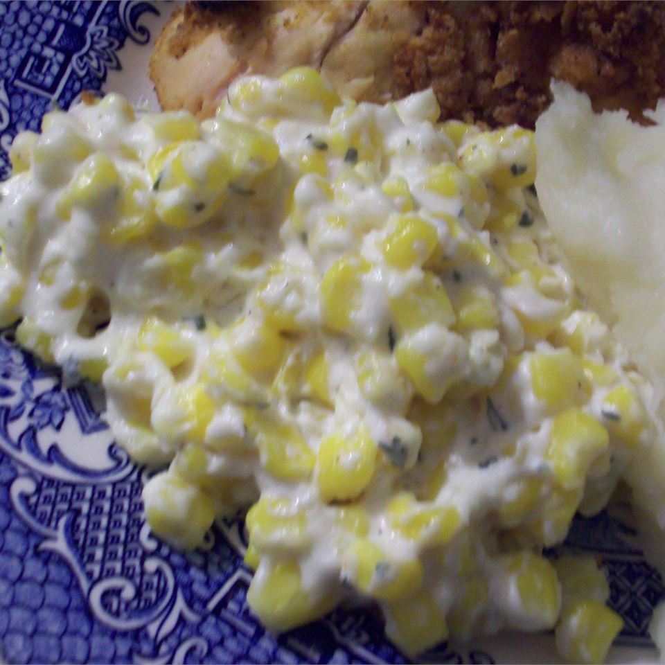 Cheesy Corn with Cream Cheese Recipe | Allrecipes