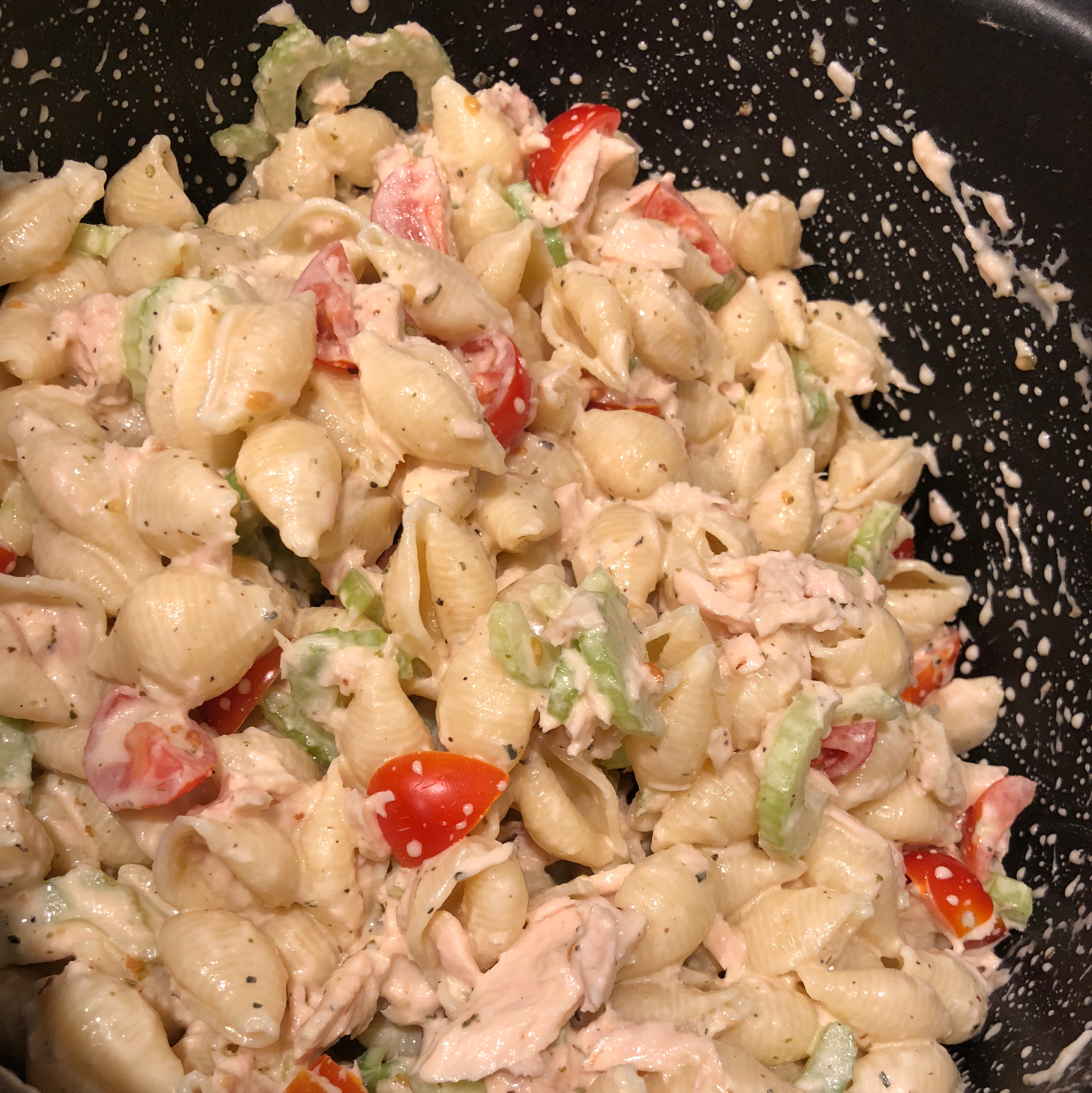 easy pasta salad with tuna