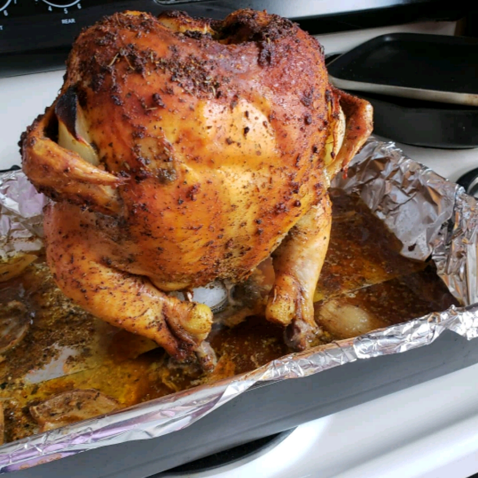 Baked Beer Can Chicken image