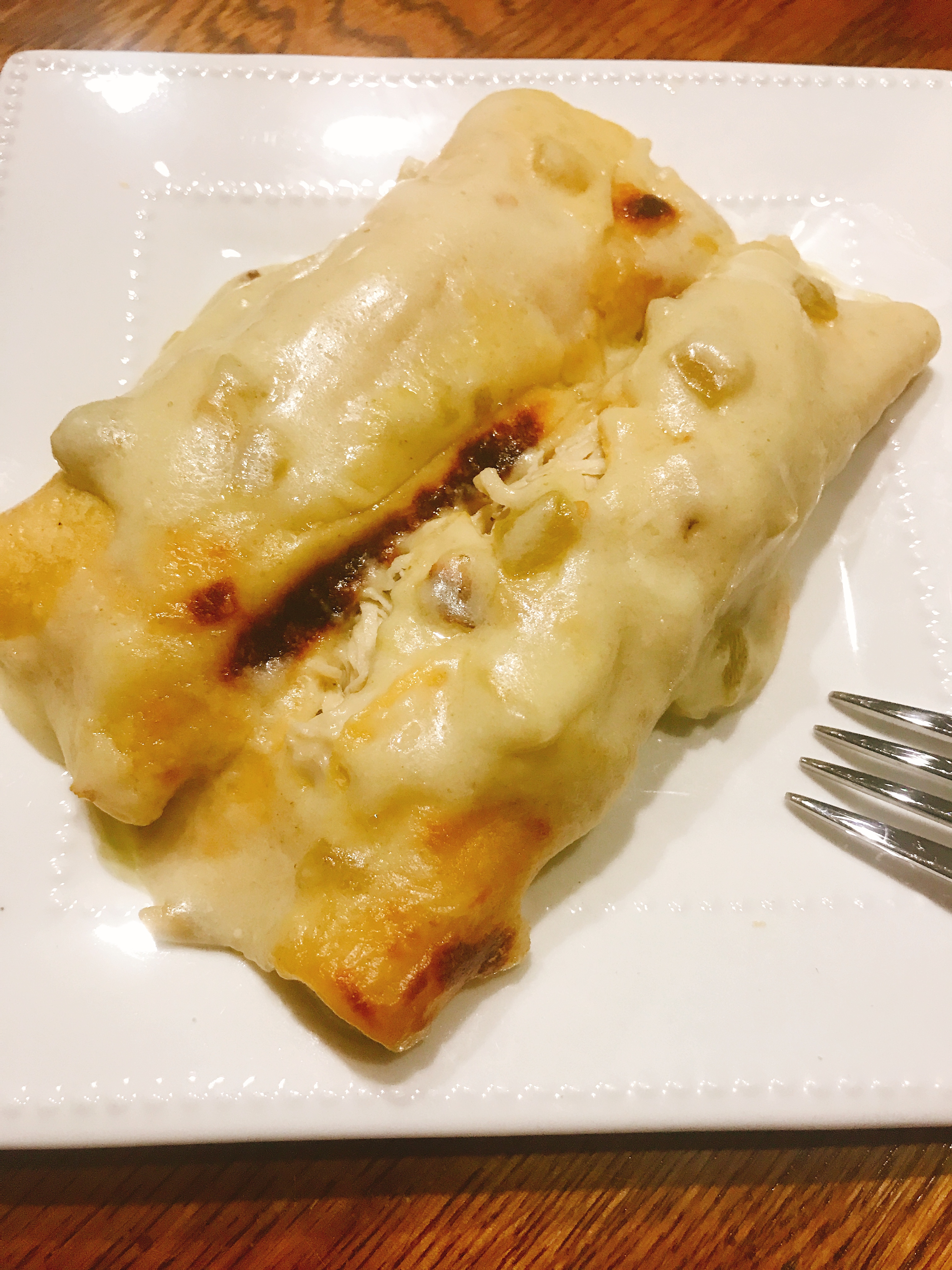 Creamy White Chicken Enchiladas Recipe | Allrecipes