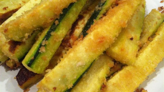 Oven Baked Zucchini Fries Recipe - Allrecipes.com