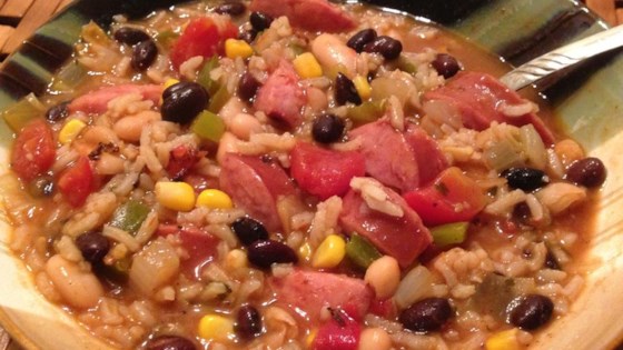 Sassy Sausage and Black Bean Soup Recipe