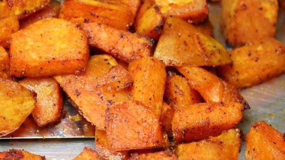 Sweet And Spicy Sweet Potatoes Recipe Allrecipes Com