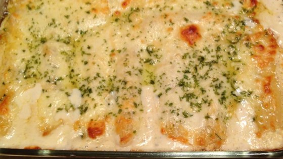 Chicken Manicotti Alfredo Recipe