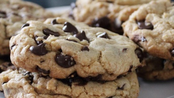 Big Fat Chewy Chocolate Chip Cookies, Soft Centers and Crispy Edges - Perfect Chocolate Chip Cookies