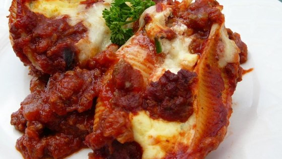 Lasagna Stuffed Shells Recipe Allrecipes Com