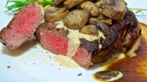 Filet Mignons With Pepper Cream Sauce Recipe - Allrecipes.com