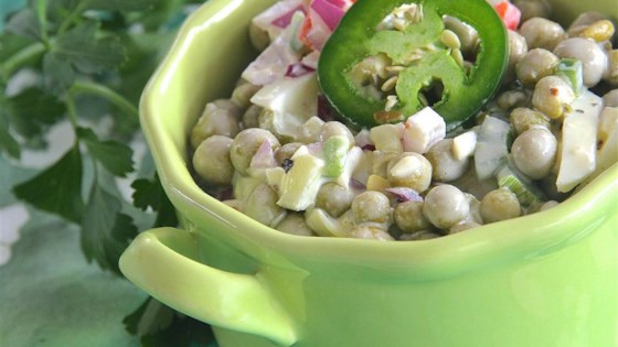 Super Spicy Pea Salad Image