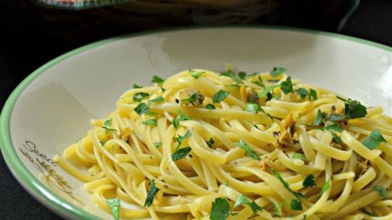 ron's favorite linguine with white clam sauce