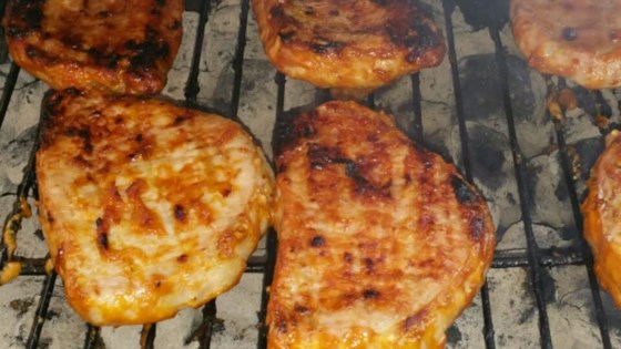 Glazed Grilled Pork Chops Recipe - Allrecipes.com