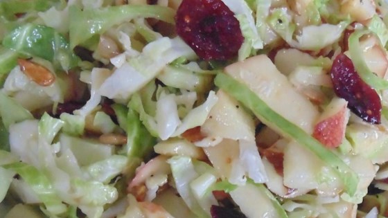 Chopped Brussels Sprout Salad Recipe