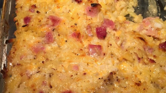 Cheesy Ham Potato Bake Recipe - Allrecipes.com