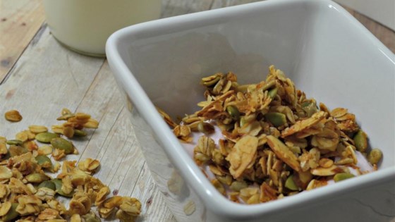 Honey-Almond Seeded Granola Recipe - Allrecipes.com