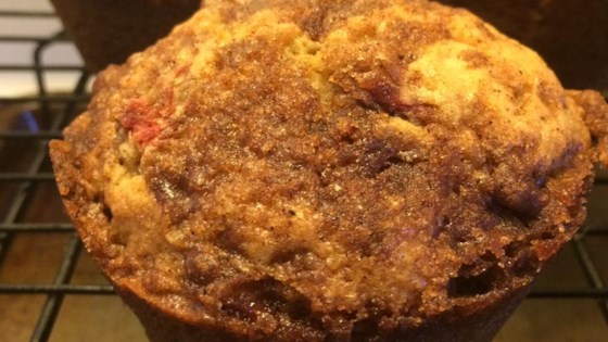 Strawberry Rhubarb Muffins Recipe  - Food.com