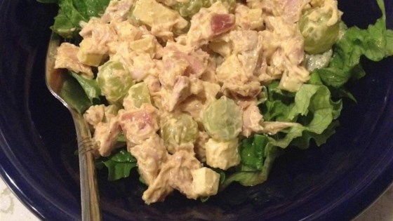 fruited curry chicken salad