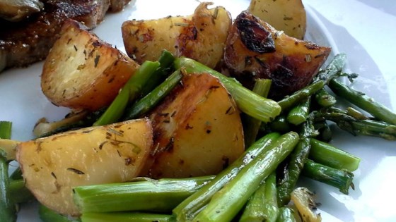 Oven Roasted Red Potatoes and Asparagus Recipe - Allrecipes.com