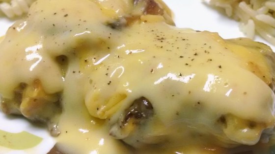 Baked Chicken-Fried Steak with Mushroom Gravy Recipe - Allrecipes.com