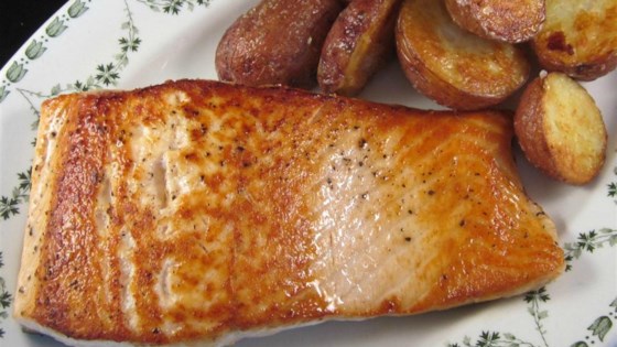 Pan-Fried Wild Salmon Recipe - Allrecipes.com