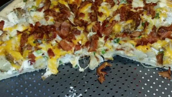 baked potato pizza