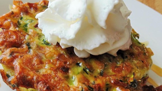 Mom's Zucchini Pancakes Recipe