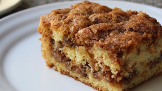 Pecan Sour Cream Coffee Cake Recipe Allrecipes Com