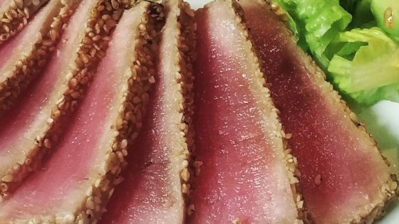 sesame seared tuna