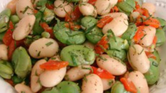 Fava and Butter Bean Salad Recipe - Allrecipes.com