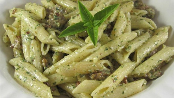 Creamy Pesto Penne With Sausage Recipe Allrecipes Com,Octopus Cooking Drawing