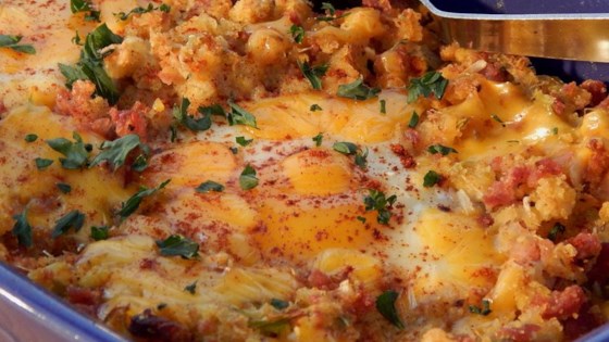 Egg and Cornbread Bake Recipe - Allrecipes.com