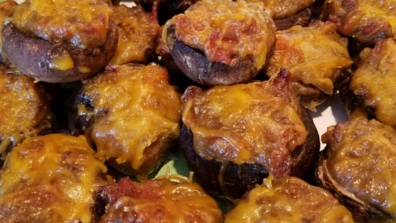 Bacon and Cheddar Stuffed Mushrooms Recipe - Allrecipes.com