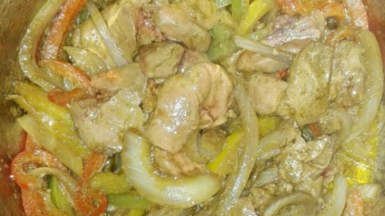 Savory Chicken Livers with Sweet Peppers and Onions Recipe - Allrecipes.com