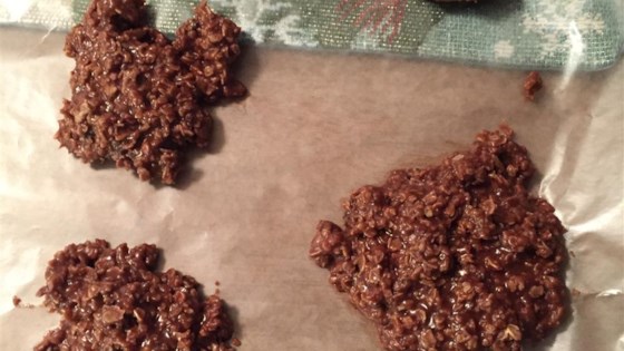 recipe for unbaked chocolate oatmeal cookies