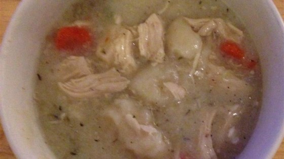 easy chicken and dumplings with vegetables