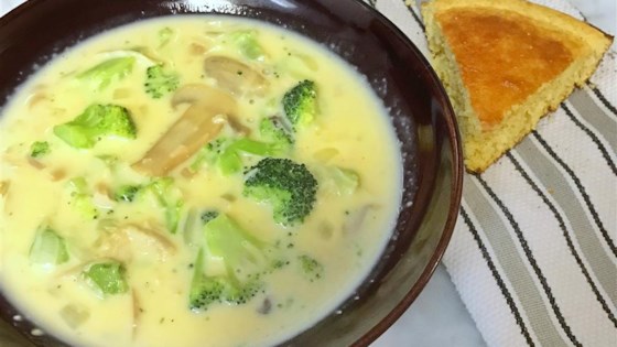 Chunky Broccoli Cheese Soup Recipe
