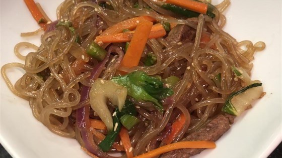 Jap Chae Korean Glass Noodles Recipe - Allrecipes.com