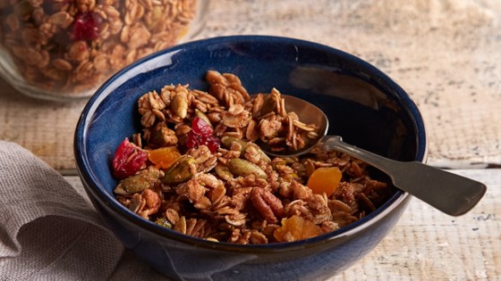 Nutty Baked Granola Recipe - Allrecipes.com