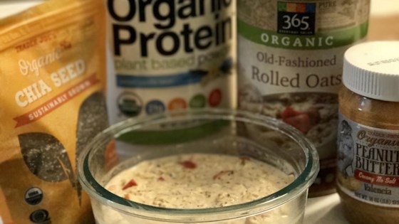 protein-packed overnight oats