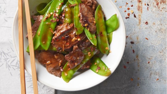 Asian Beef With Snow Peas 28