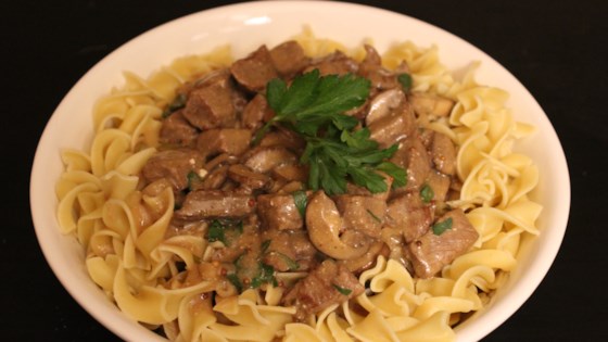 Photo on Classic Beef Stroganoff inside a Slow Cooker by pianoplaya93