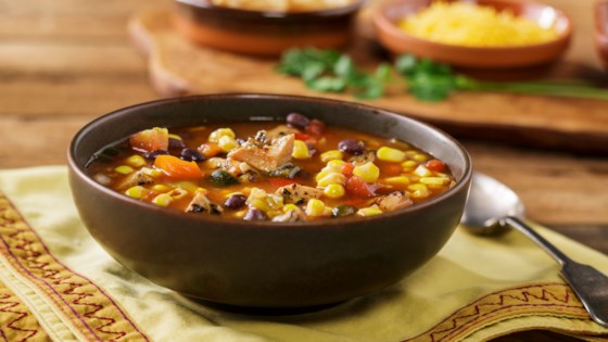 Johnsonville Flame Grilled Southwestern Chicken Soup Recipe