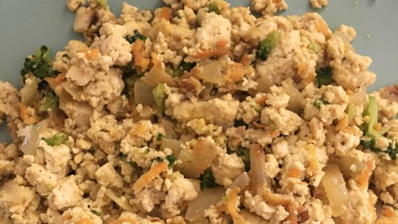 Vegan Tofu Scramble with Mushrooms Recipe - Allrecipes.com