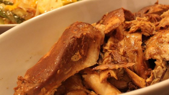 Kathy's delicious whole slow cooker chicken