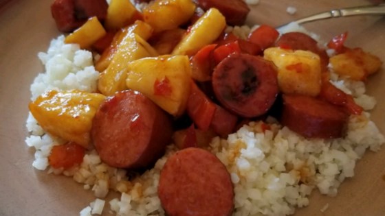 Hawaiian Pineapple Sweet And Sour Smoked Sausage Recipe