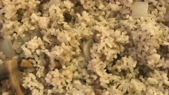 Baked Mushroom Rice Recipe Allrecipes Com