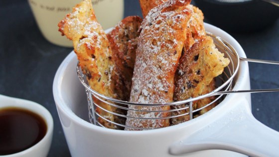 Easy Air Fryer French Toast Sticks Recipe Allrecipes Com