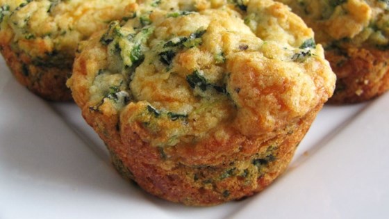Spinach Cheddar Muffins Recipe Allrecipes Com