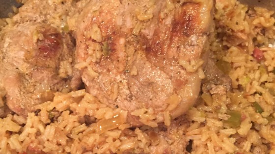 Pork Chops Over Rice Recipe - Allrecipes.com